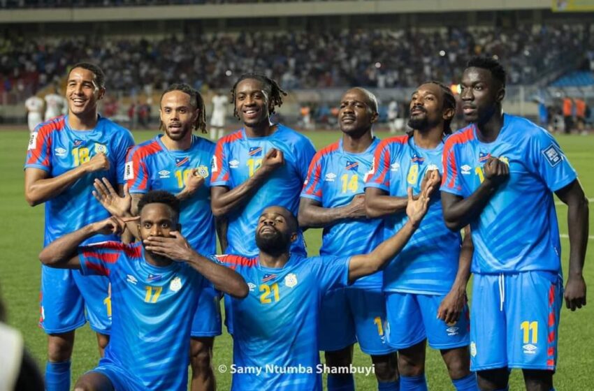  La RDC parmi les quatre nations africaines pour les matches des barrages