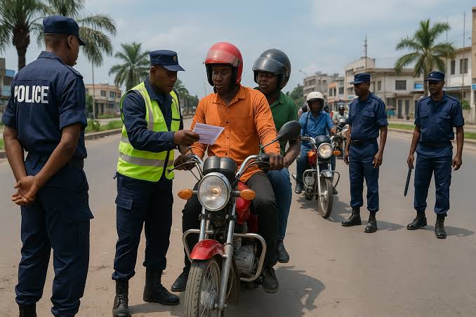  Kinshasa Le ministre provincial des Transports  interdit les taxis-motos et tricycles de circuler sur onze grandes artères de la ville