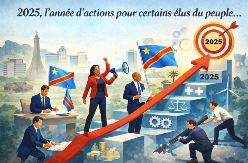 2025, l’année d’actions pour certains élus du peuple…