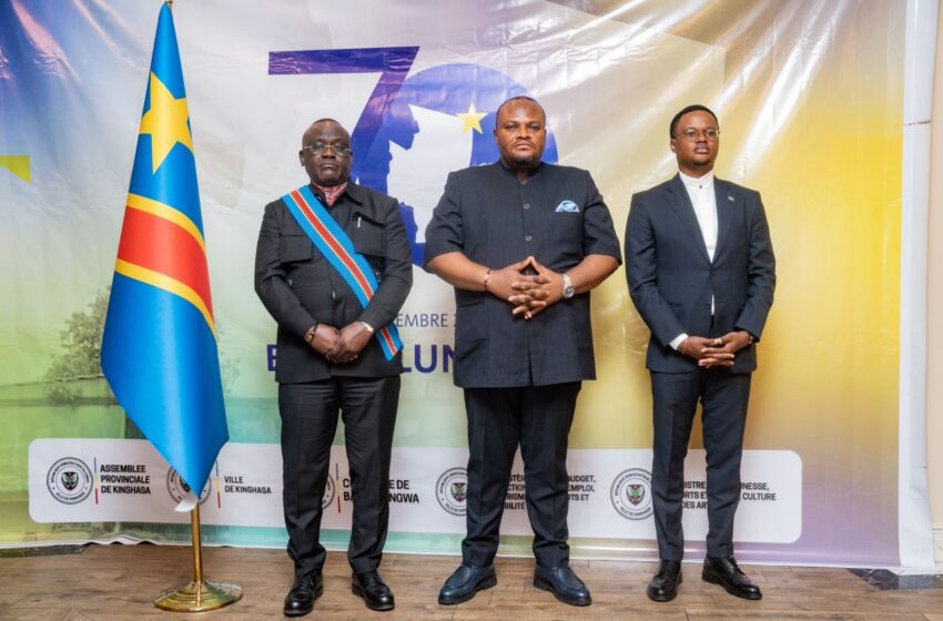  Dans une grande ferveur...: La commune de Bandalungwa a soufflé ses 70 bougies !