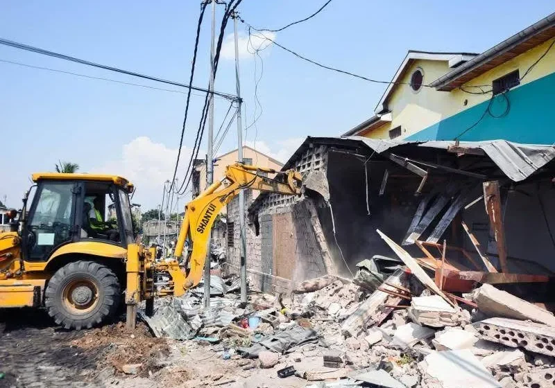  Les constructions anarchiques favorisent la dégradation environnementale à Kinshasa