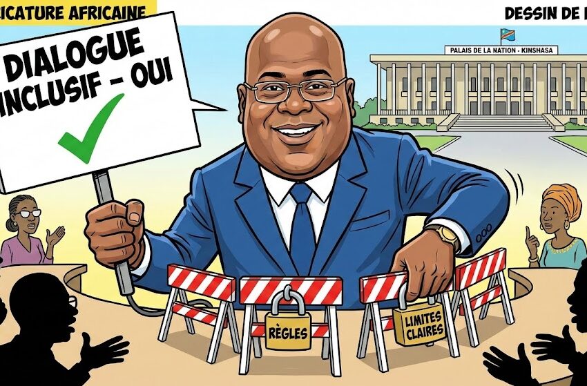  Face au corps diplomatique accrédité en RDC: Tshisekedi dit OUI au dialogue inclusif mais place les garde-fous !