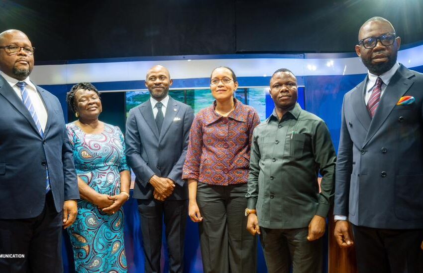  Patrick Muyaya et Raissa Malu ont inauguré le nouveau plateau de production de la RTEDUC