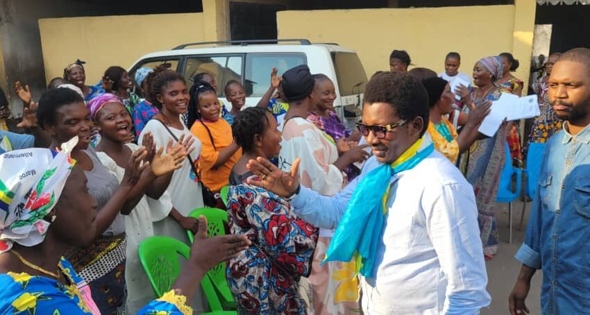 Blanchard Dikambi Tshangu s’est entretenu avec sa base de Masina Petro-Congo