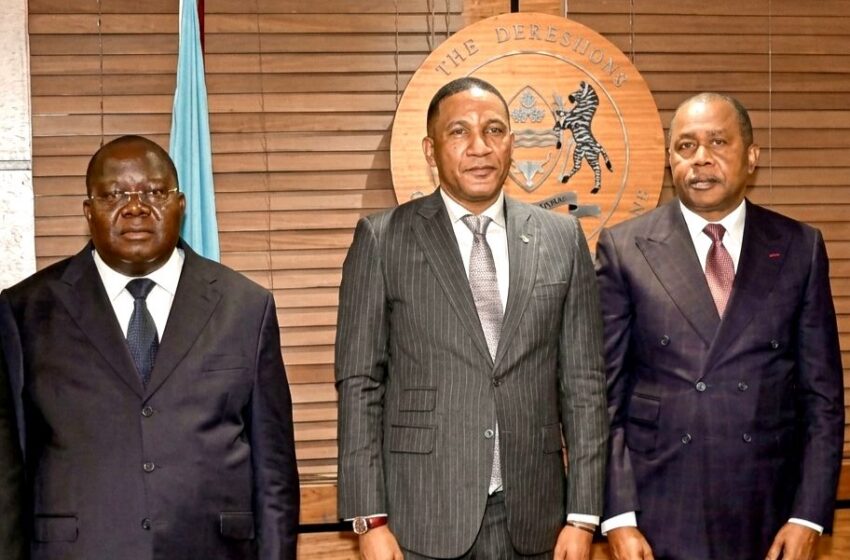 Denis Kadima participe à une rencontre de haut niveau avec le Président du Botswana