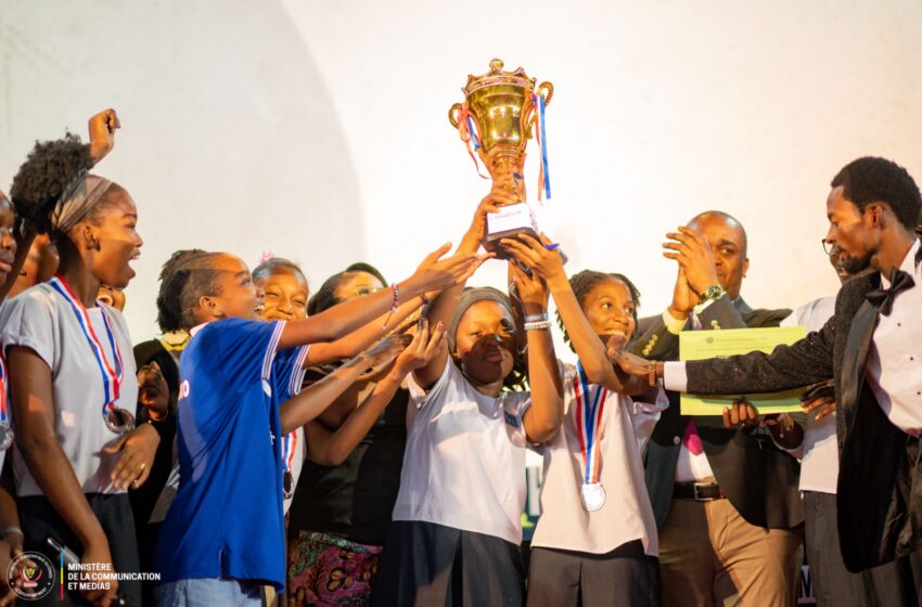  À FINALE DE LA COMPÉTITION INTERSCOLAIRE PROVINCIALE INTELLECT QUIZ: Le Représentant de Patrick Muyaya : « Lisez beaucoup, informez-vous, cultivez-vous…»