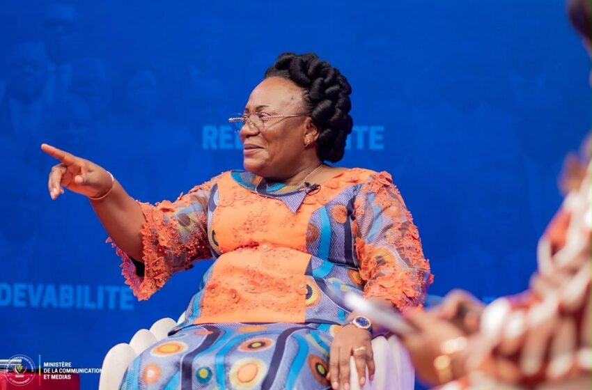  Redevabilité pour l’an 1 du Gouvernement Suminwa 2: Marie Thérèse Sombo étale ses multiples réalisations et réformes